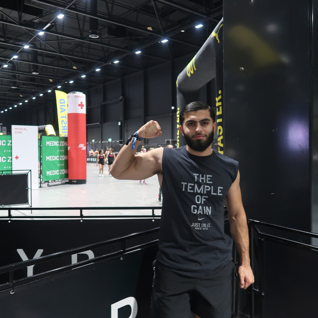 Ali, Hyrox, Post, Bicep